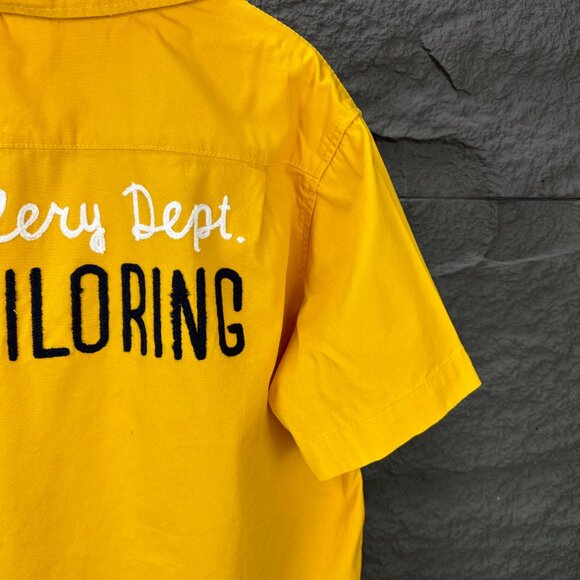 GALLERY DEPT. 2025 New Embroidered Logo Couple's Loose Denim Short-Sleeve Shirt - Picture 9 of 9